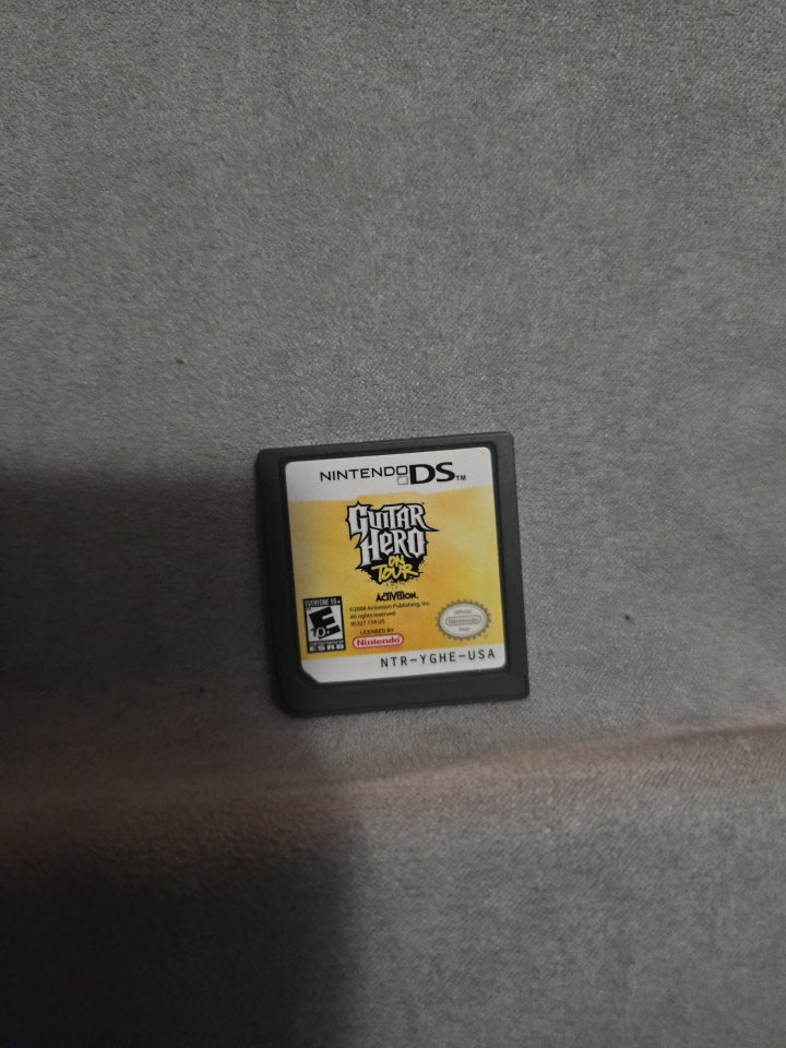 Nintendo DS Guitar Hero On Tour Game