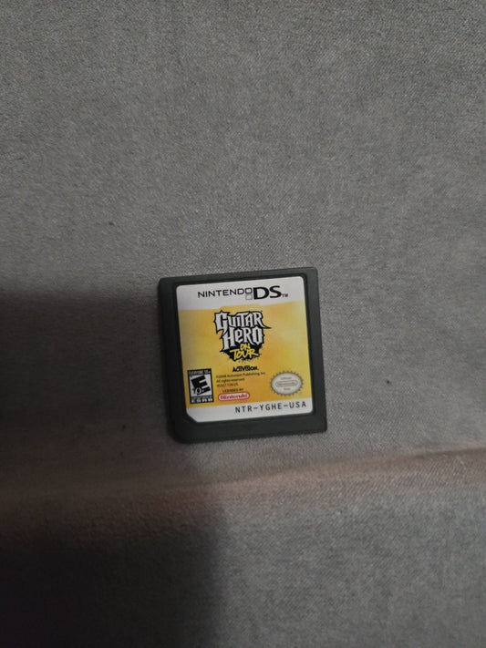 Nintendo DS Guitar Hero On Tour Game