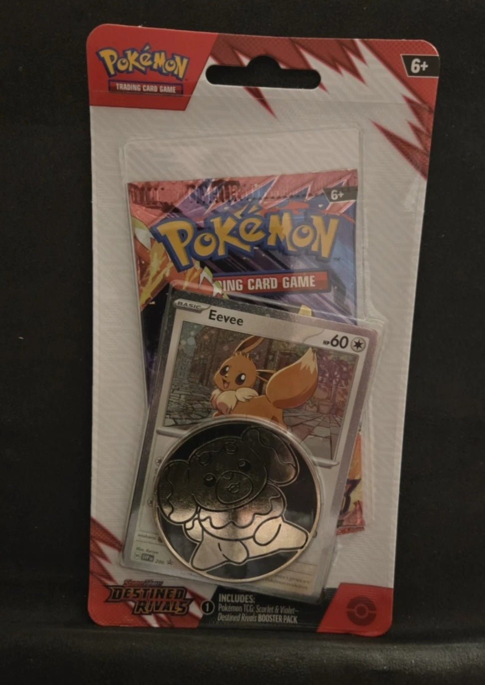 Pokemon Destined Rivals Blister Pack Eevee Promo