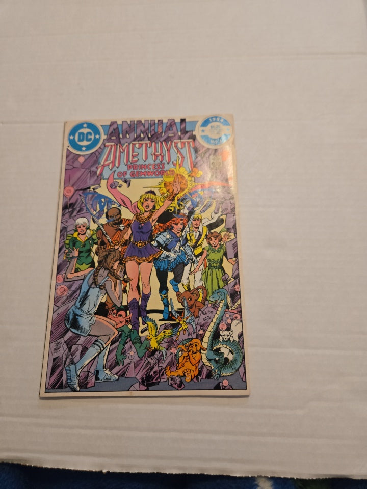 Annual Amethyst #1 Comic Book 1984
