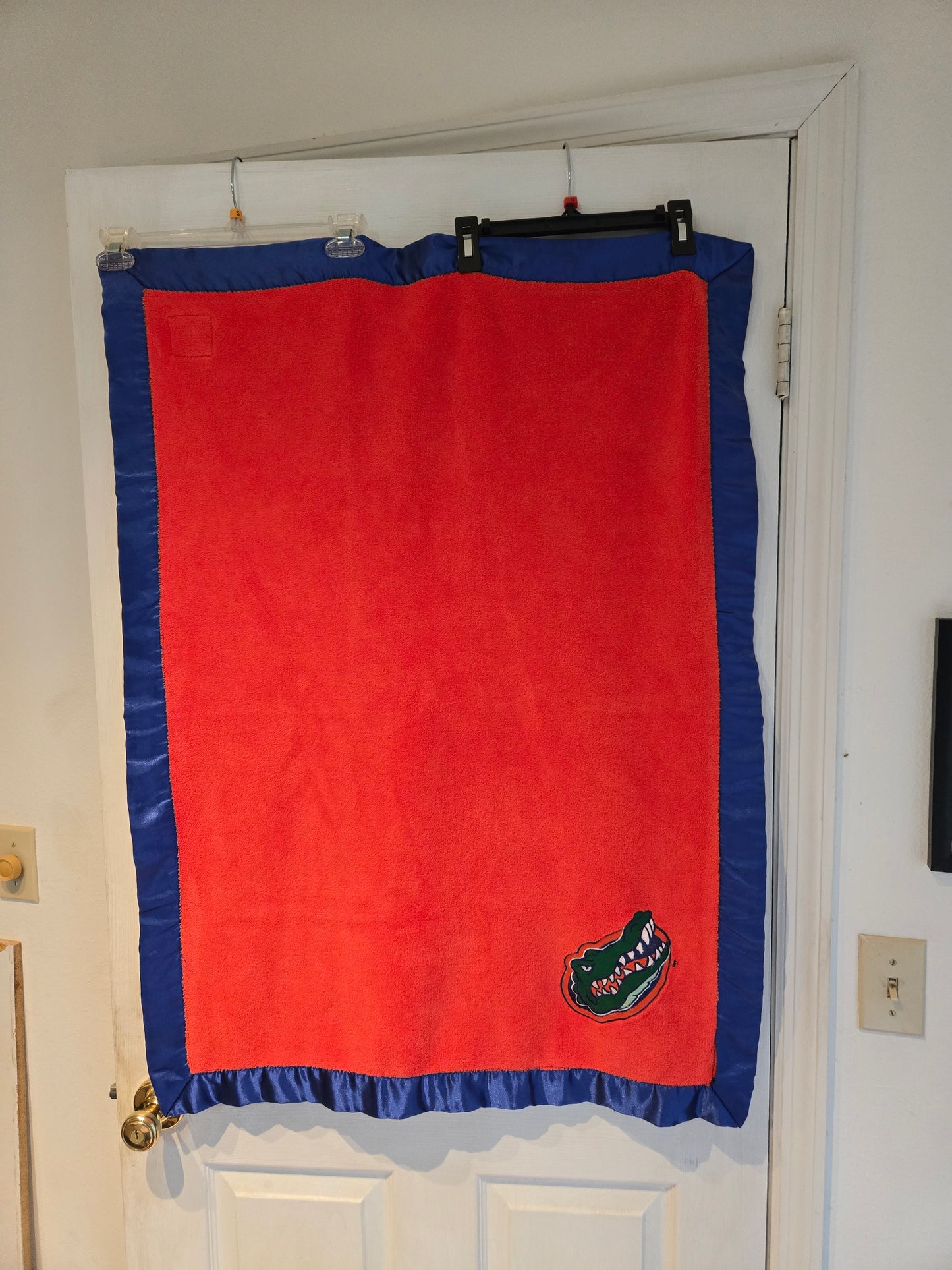 Pickles University Florida Gators Baby Blanket Satin Trim