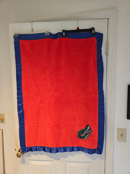 Pickles University Florida Gators Baby Blanket Satin Trim