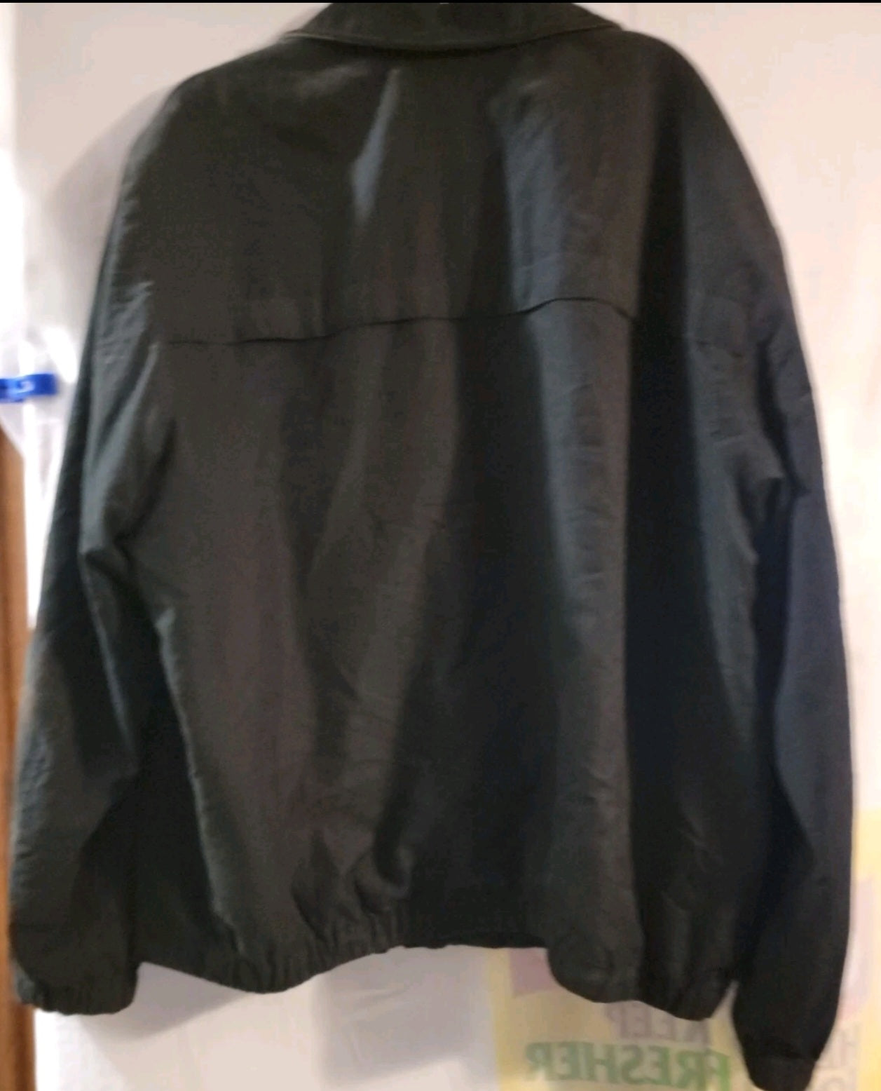 Perry Ellis Portfolio Mens  Jacket Full Zip Up Black Size XXL