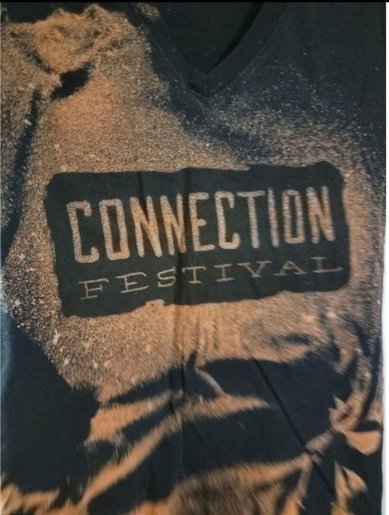 Connection Festival 2015 Tour Shirt Womens Size Small