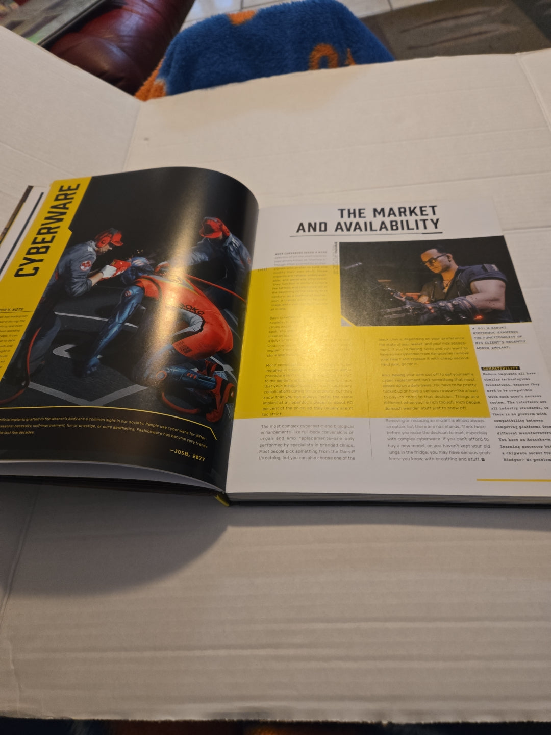 The World of Cyberpunk 2077 Hardcover Book