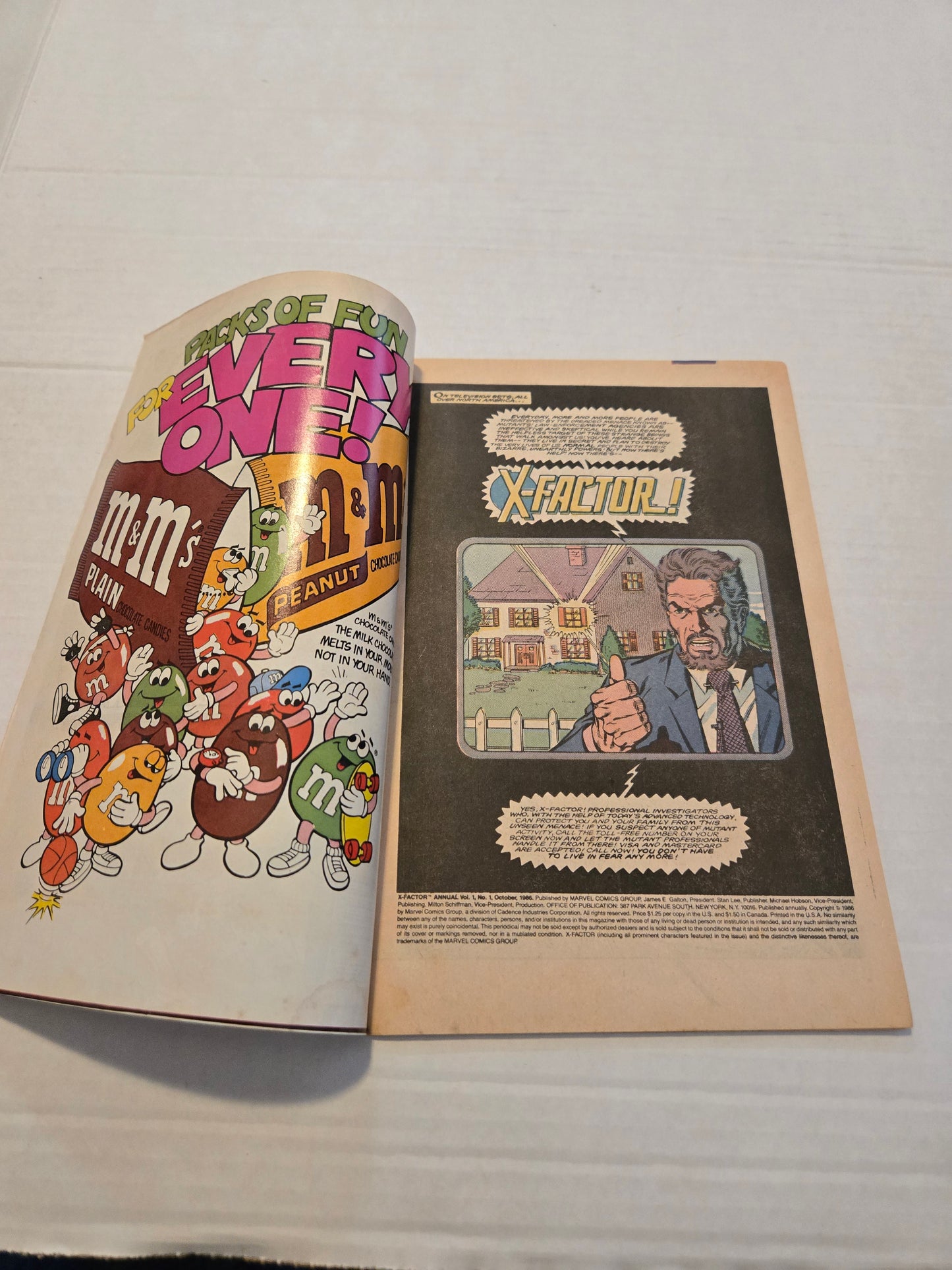 X-Factor Annual 1986 Comic