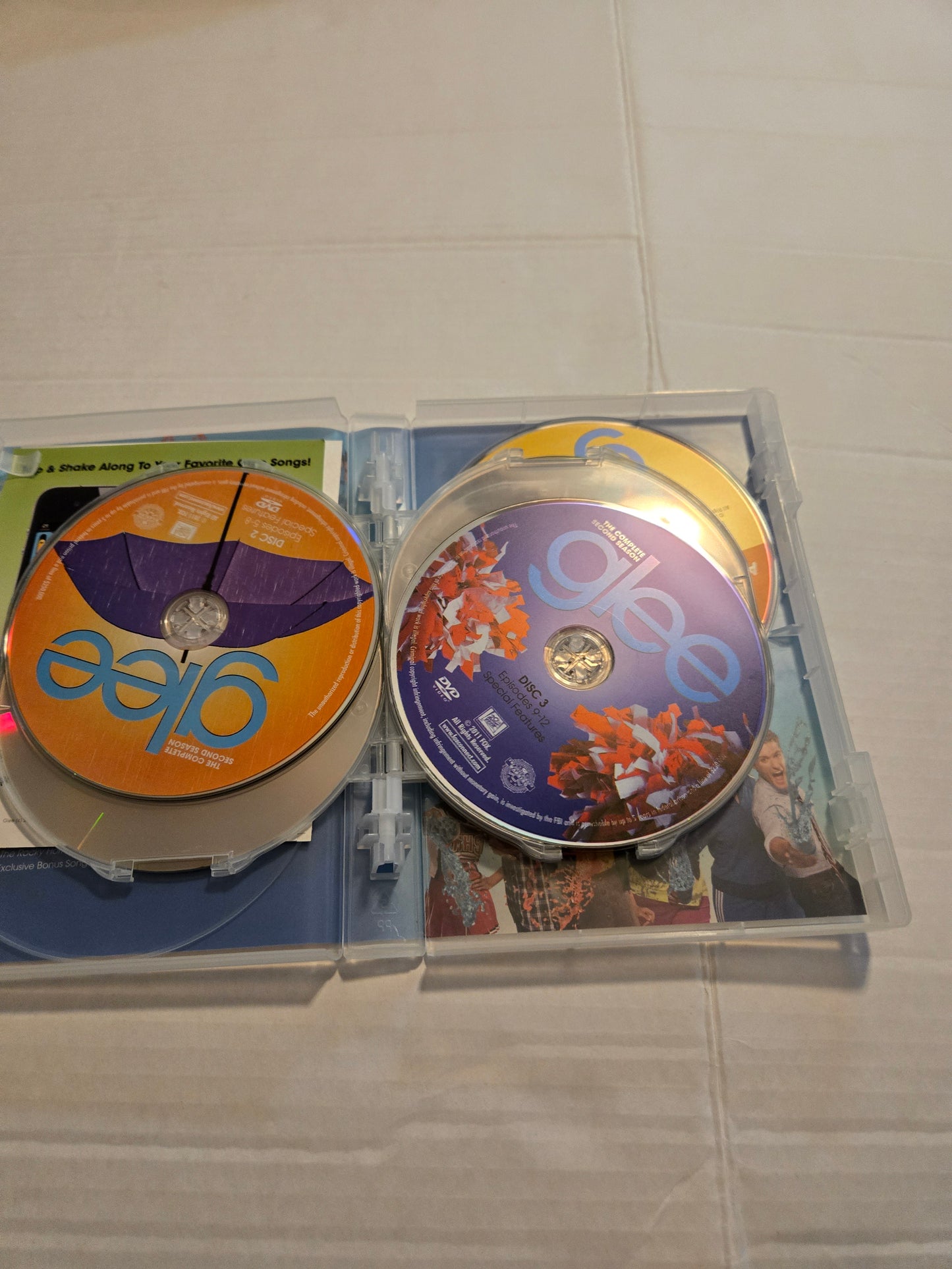 Glee The Complete Second Season DVD 6 Disc Set
