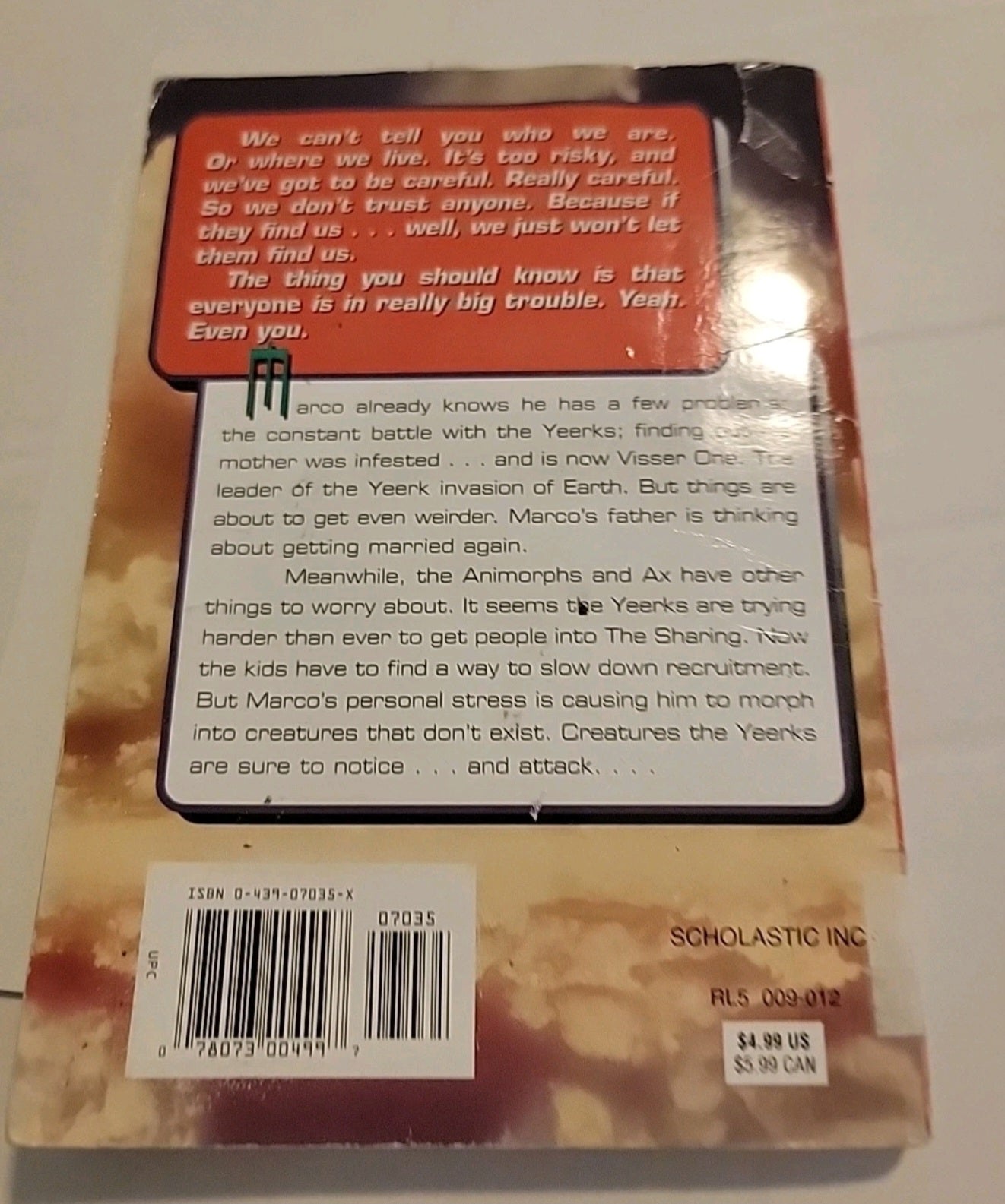 Animorphs #35: The Proposal Paperback 1999