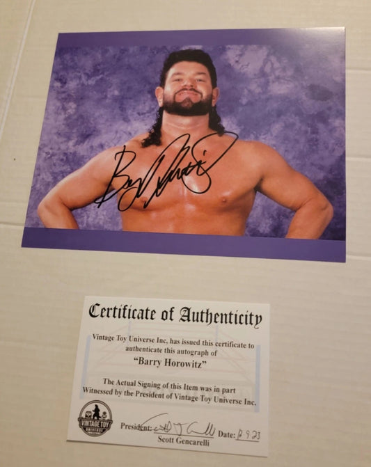 Barry Horowitz Autographed Photo With COA