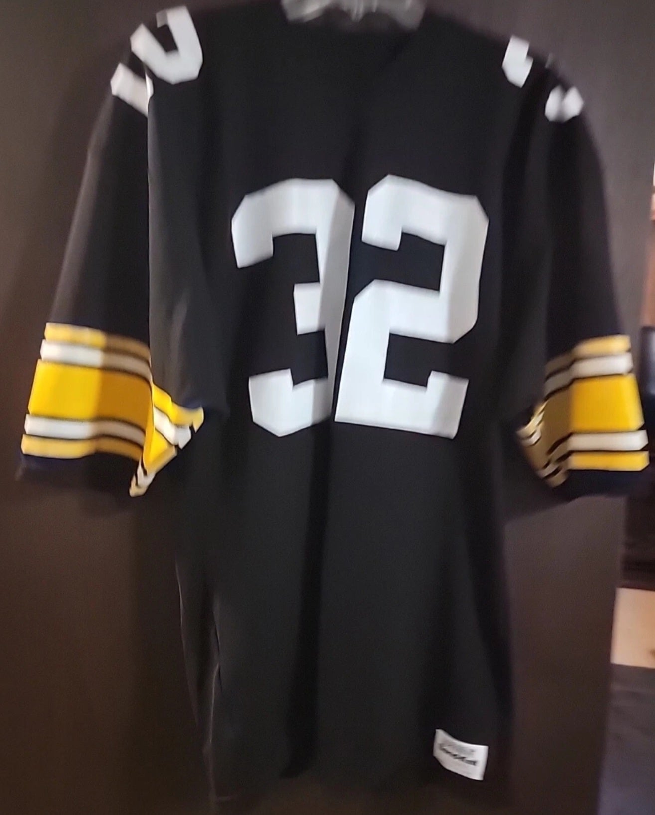 Pittsburgh Steelers Franco Harris Jersey Sand Knit Size XL