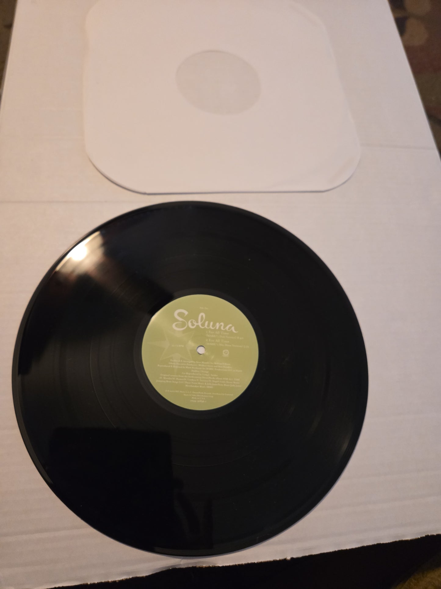 Soluna For All Time 12" Near Mint Vinyl