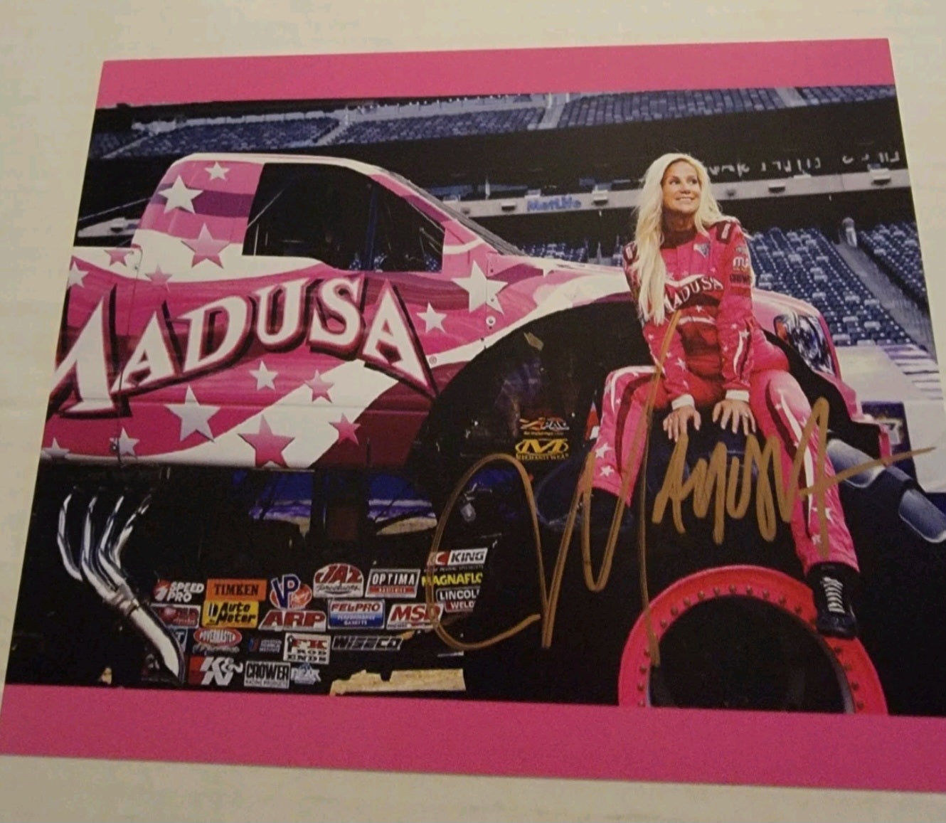 Madusa Autographed Photo with COA