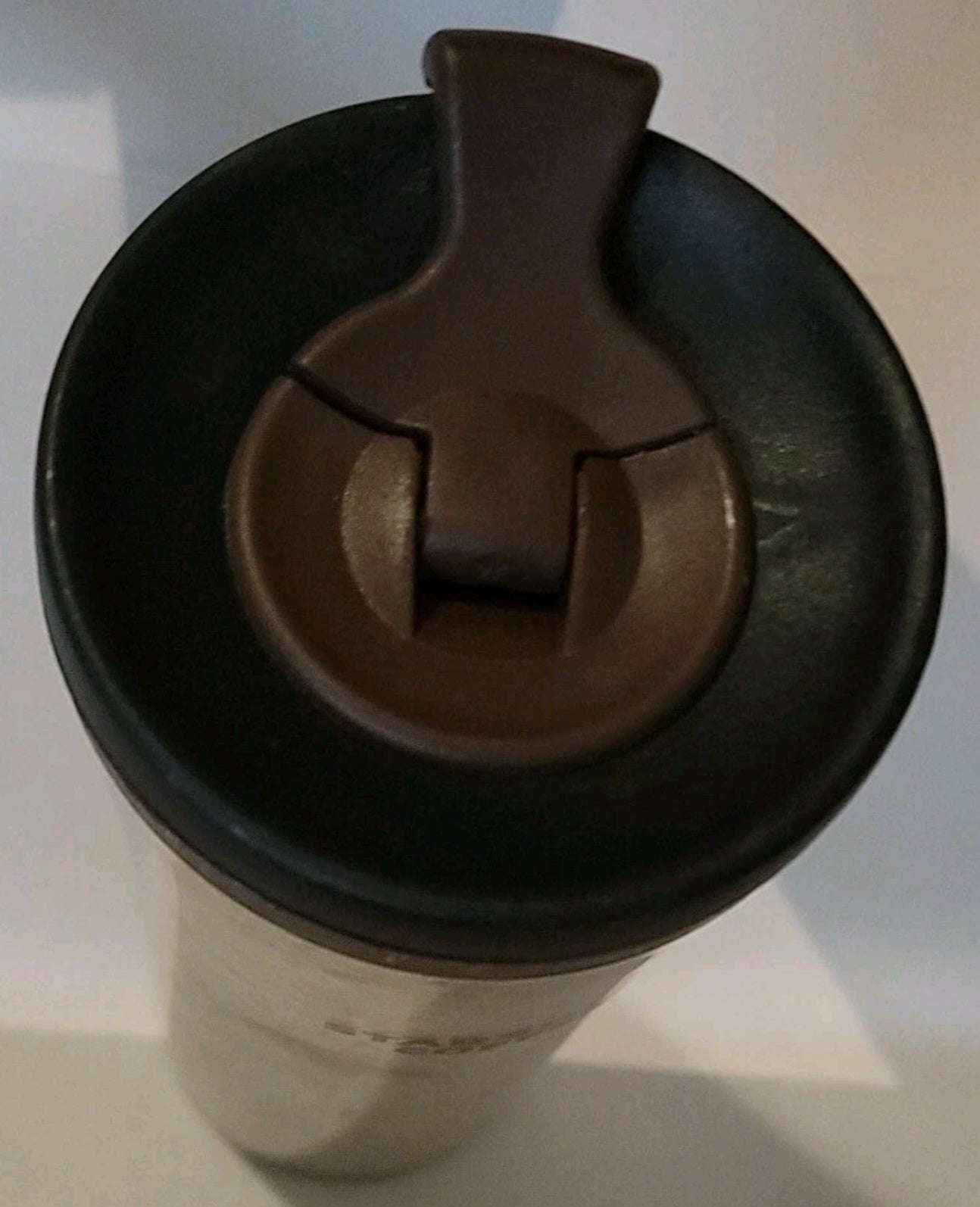 Starbucks Burlap Travel Tumbler