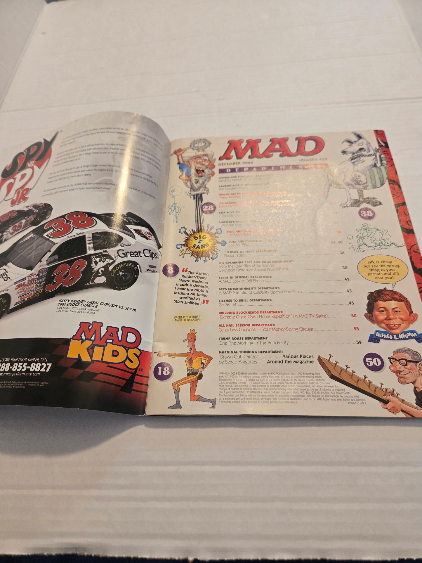 Mad Magazine December 2005 Harry Potter Intact