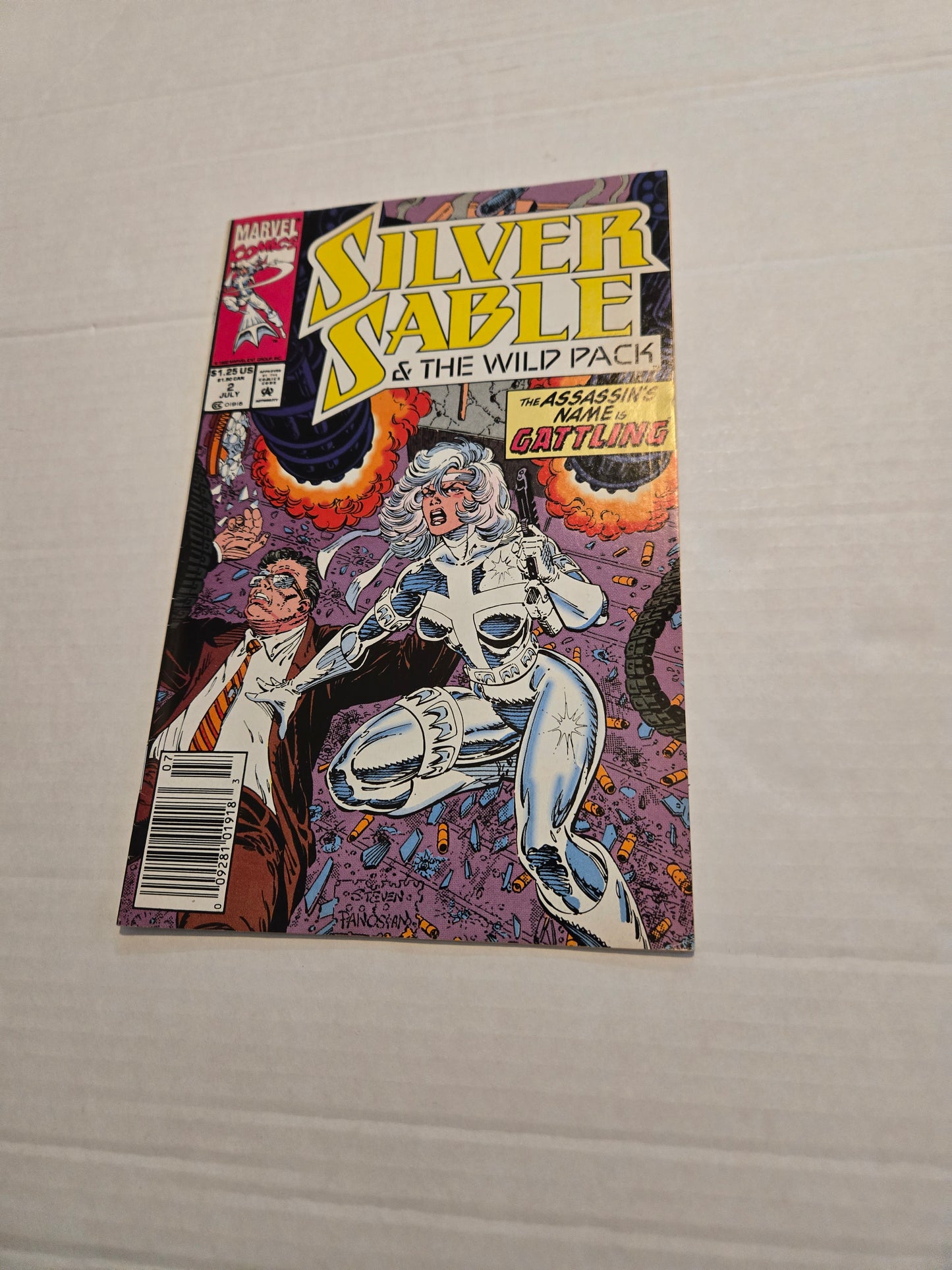 Silver Sable & The Wild Pack Vol. 1, No. 2 1992 Comic