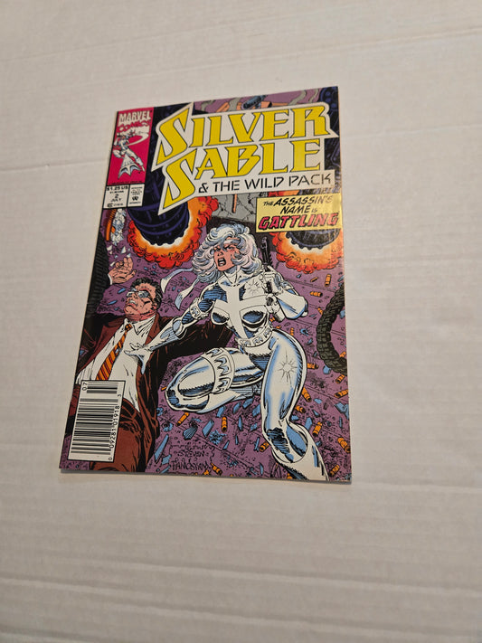 Silver Sable & The Wild Pack Vol. 1, No. 2 1992 Comic