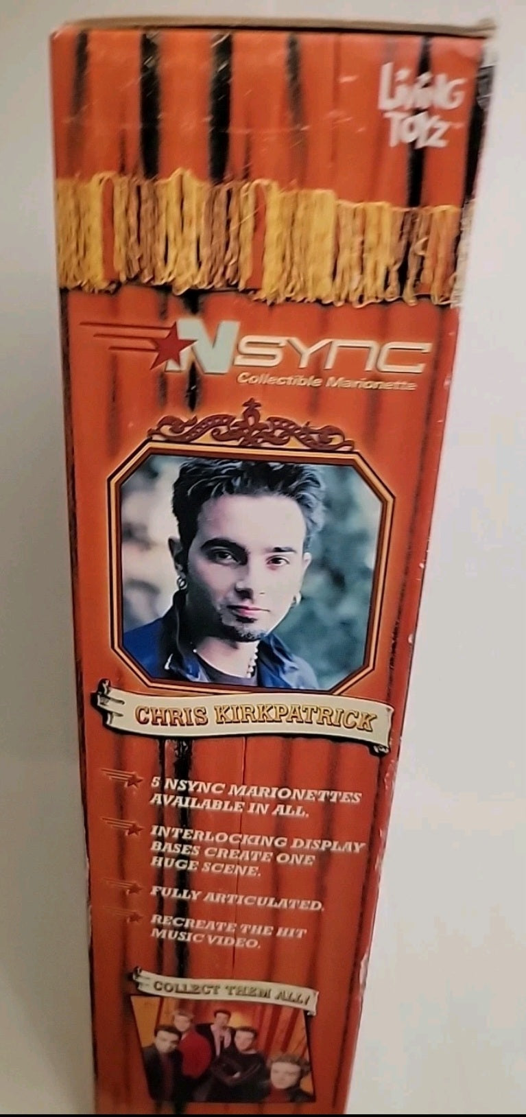 *NSYNC Chris Kirkpatrick Marionette Doll