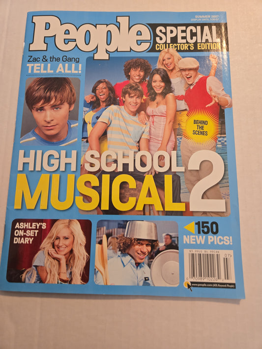 People Magazine Collectors High School Musical 2 Issue 2007 Y2K Vintage