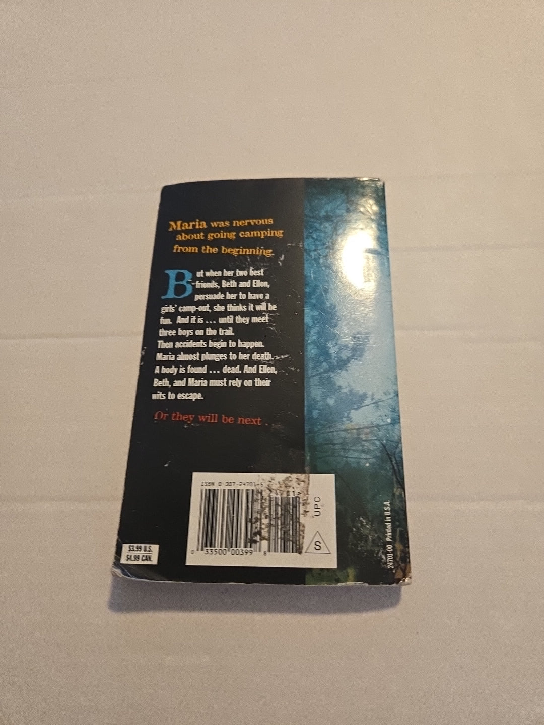 Fear Street #2 Camp Out 1998 Paperback Book
