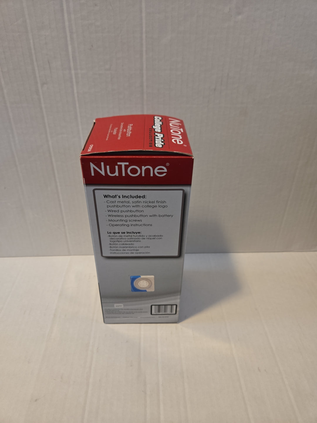 University of Florida Gators NuTone Cast Metal Push Button Doorbell Brand New