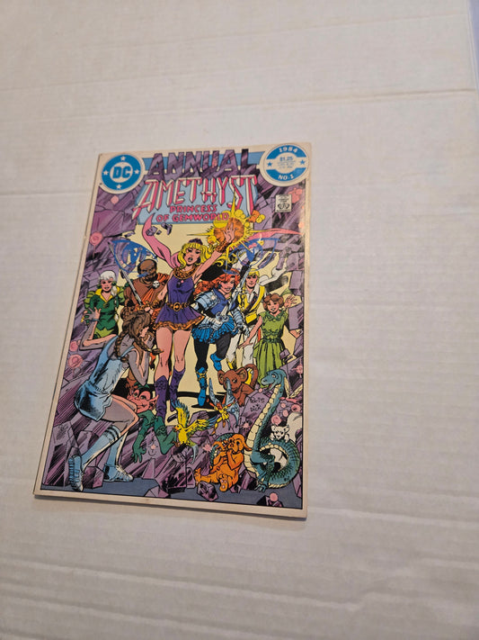 Annual Amethyst #1 Comic Book 1984