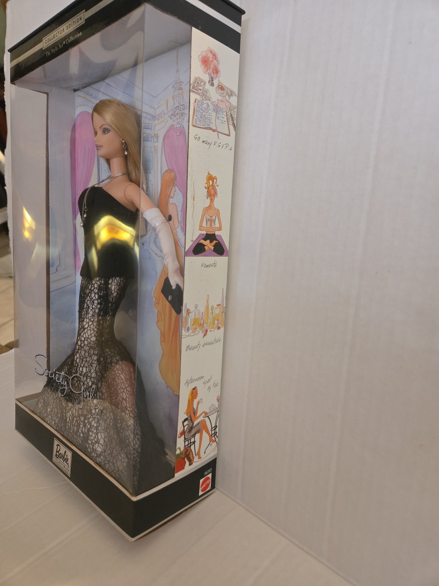 Barbie Collectibles Society Girl Style Set Collection Doll