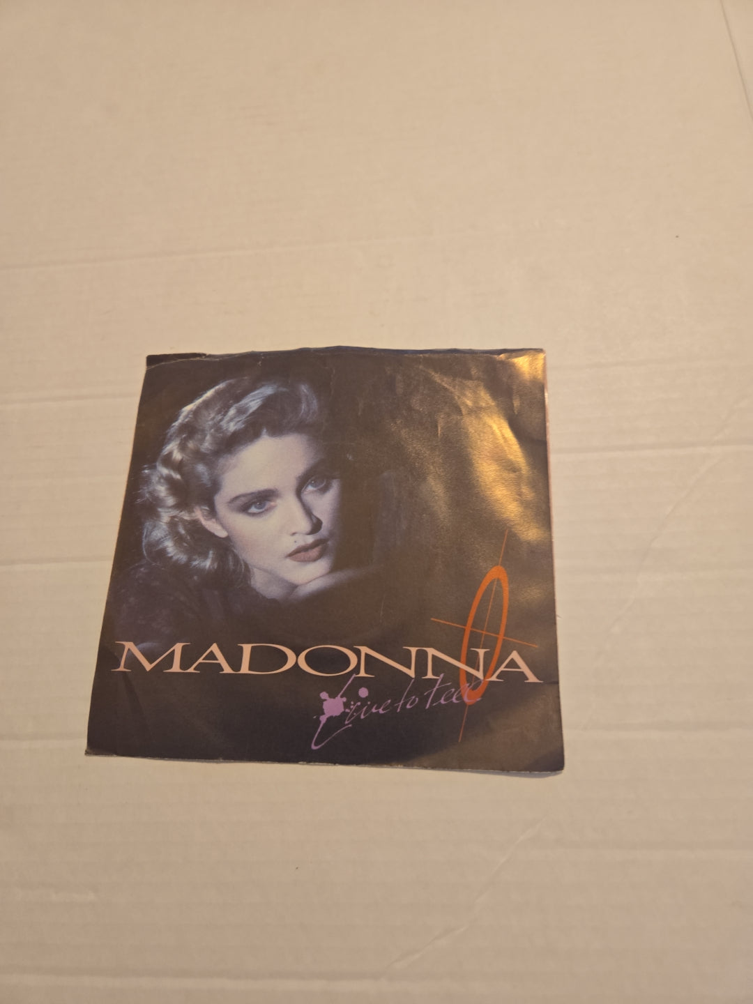 Madonna Live To Tell 45 RPM Vinyl