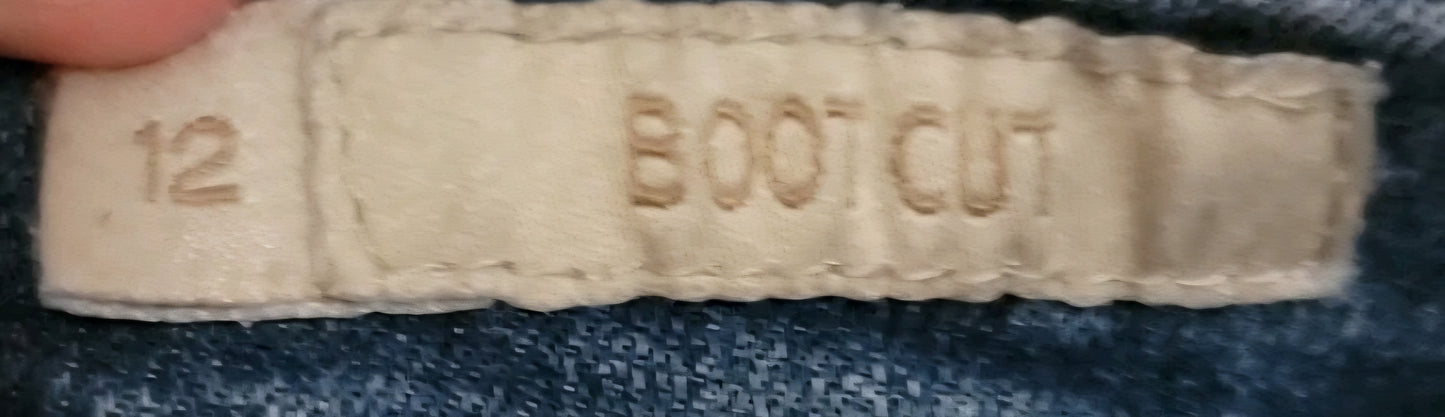 Seven for All Mankind Jeans Women's Size 12 Bootcut Flare Embroidered