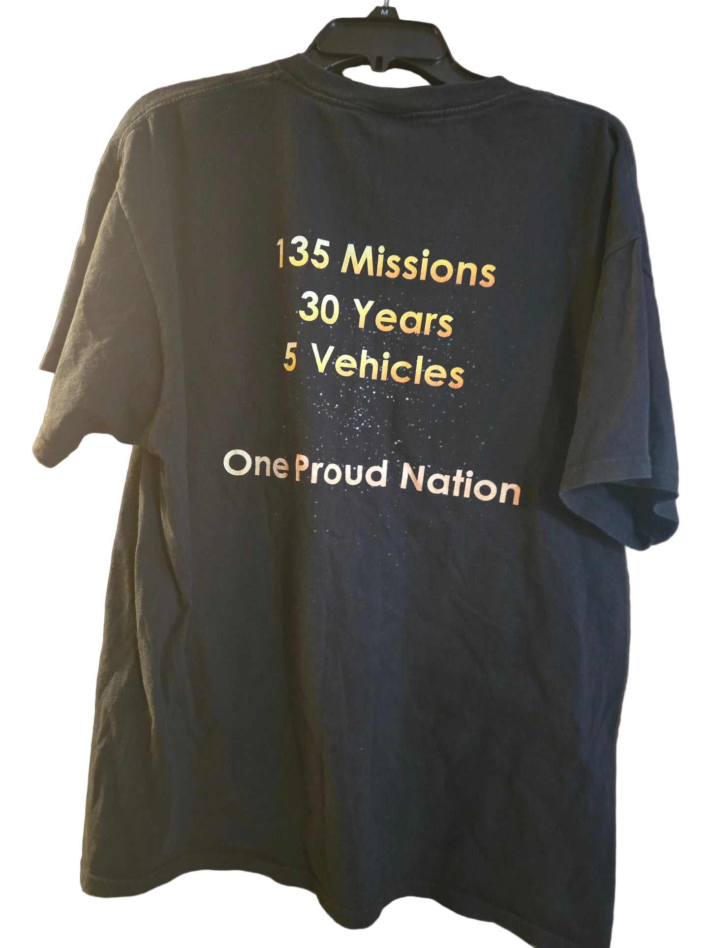 NASA Space Shuttle Program 1981-2011  T-Shirt Mens Size  XL