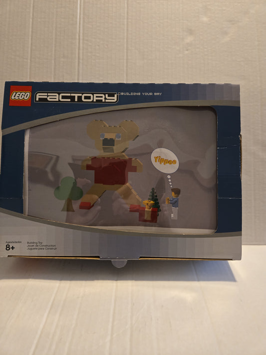 RARE LEGO Factory Custom Set - Building Your Way Teddy Bear - LF000000951429