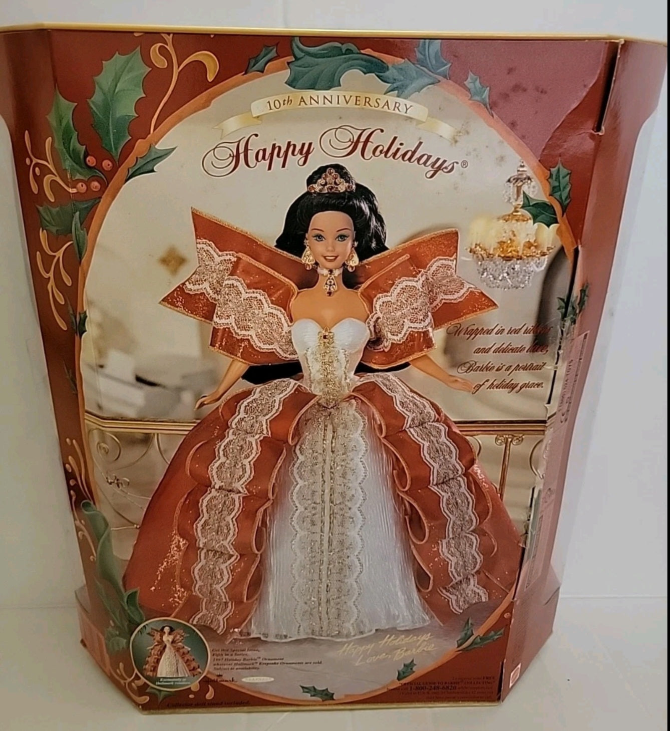 1997 Happy Holidays Barbie Doll Mattel