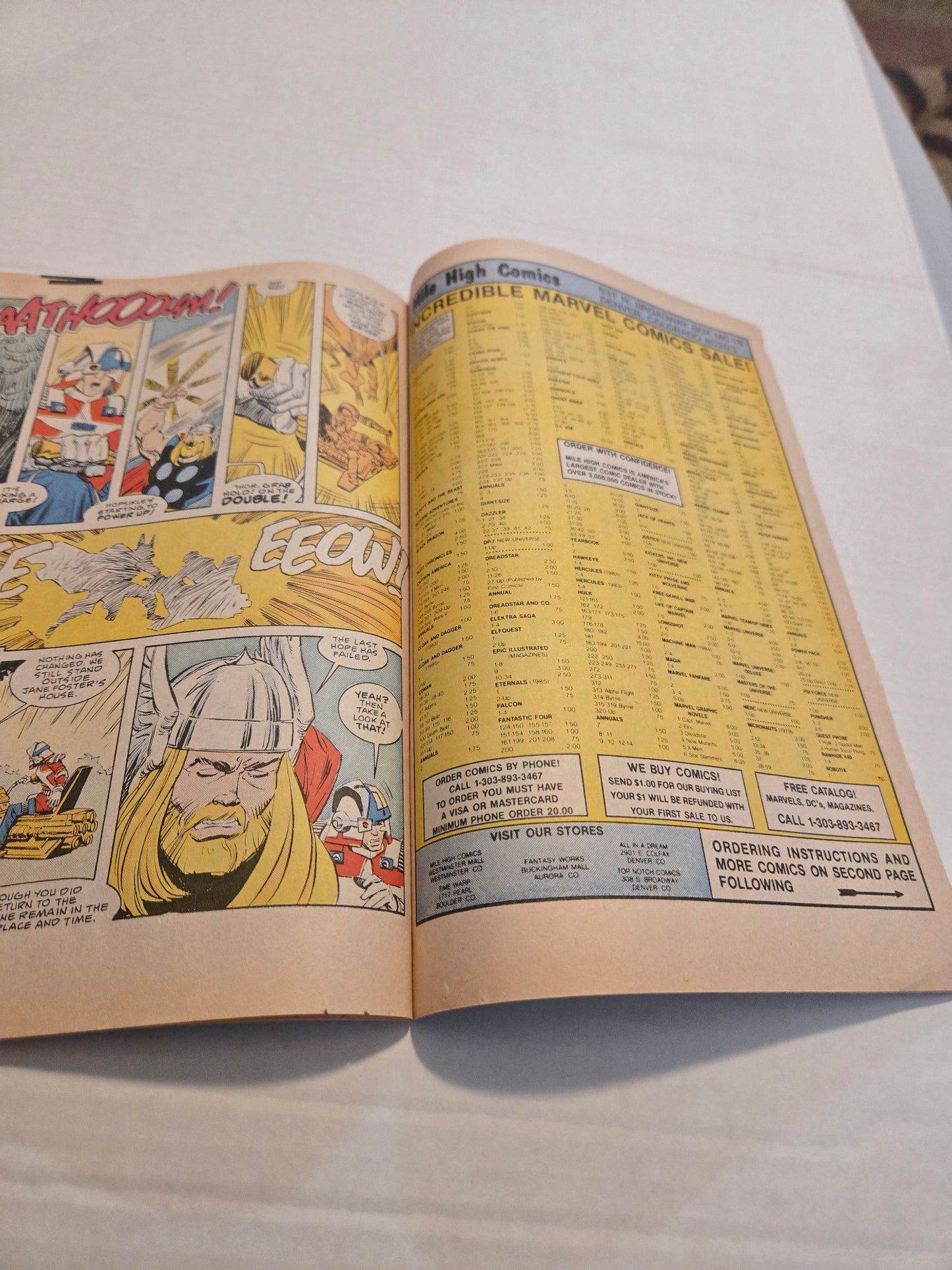 The Mighty Thor Vol. 1 No. 372 1986 Comic