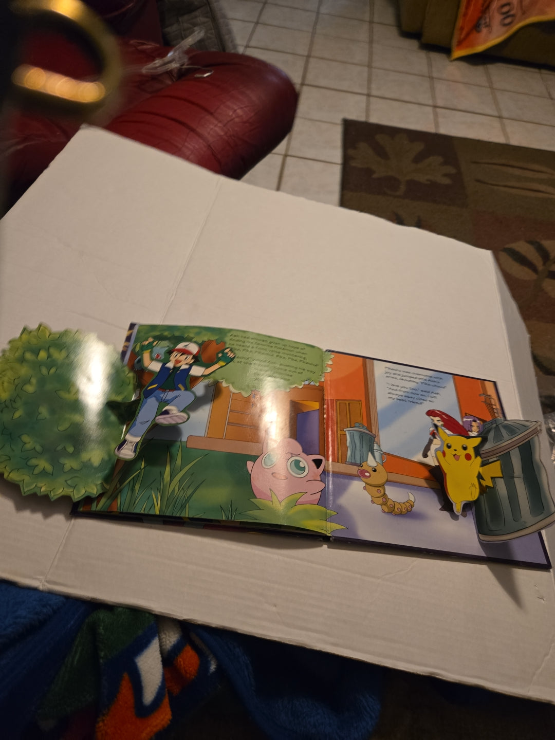 Pokemon Where Are You, Pikachu? Vintage Pop-Up Book