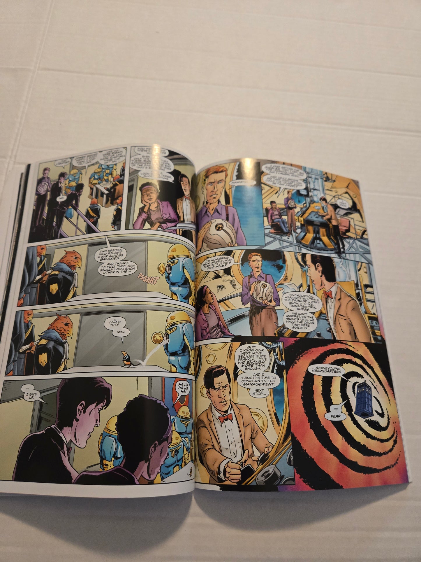 Doctor Who Serve You Eleventh Doctor Comic Strip Collection