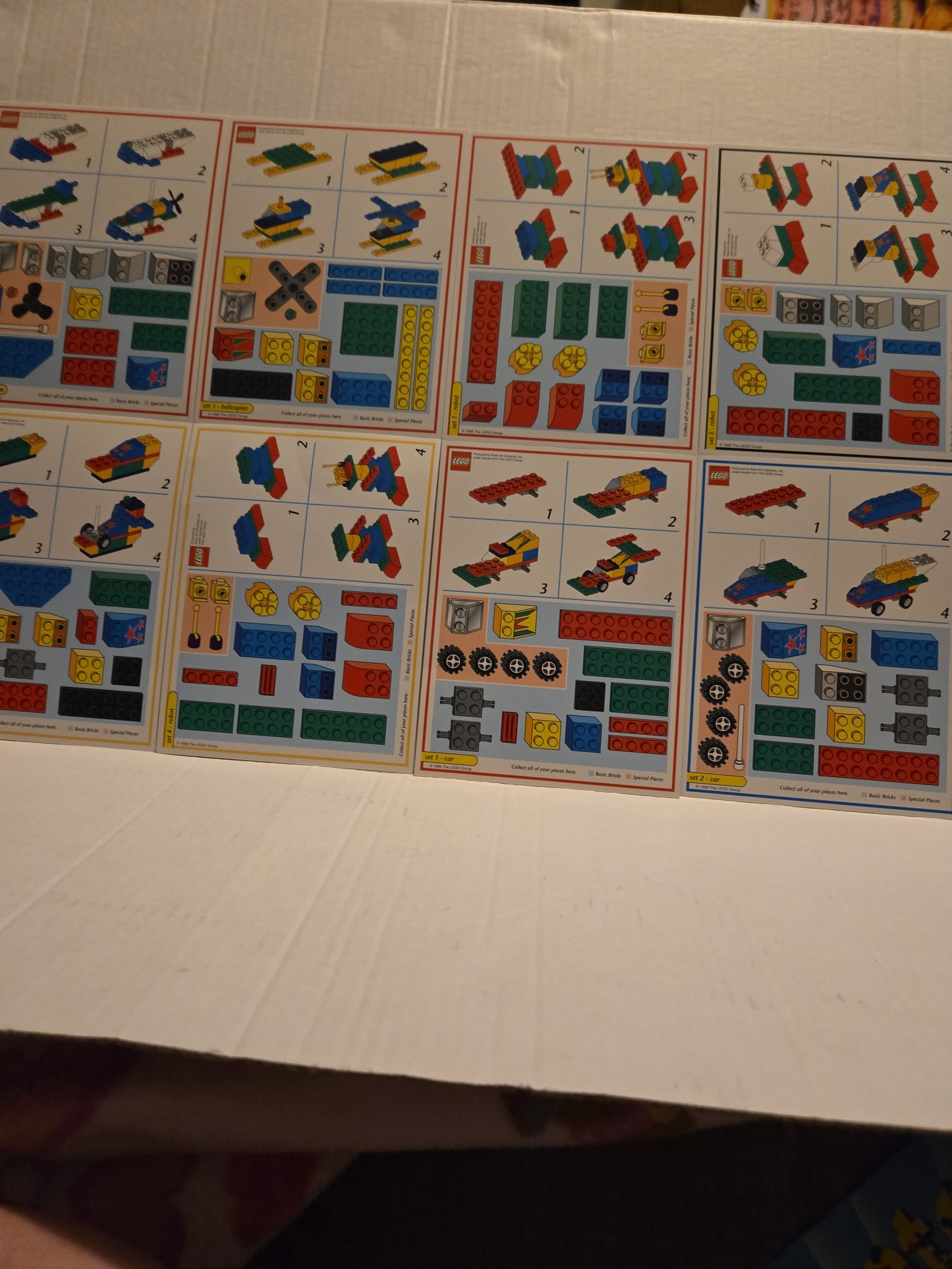 Vintage LEGO Creator The Race To Build It Complete Board Game