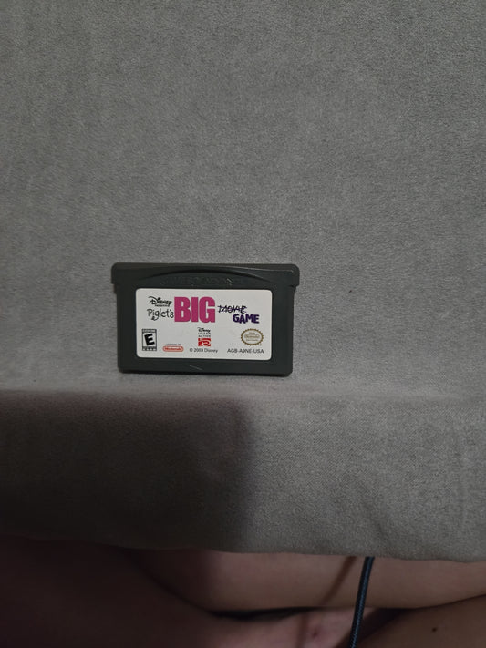 Disney Piglets Big Movie GameBoy Advance Game