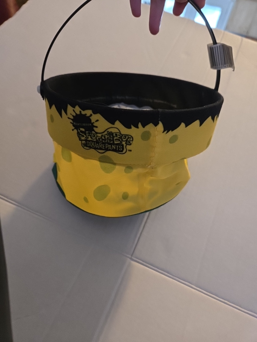 Kelloggs Cereal SpongeBob SquarePants Collapsible Halloween Candy Bucket