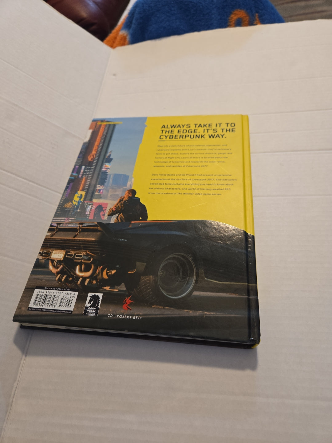 The World of Cyberpunk 2077 Hardcover Book