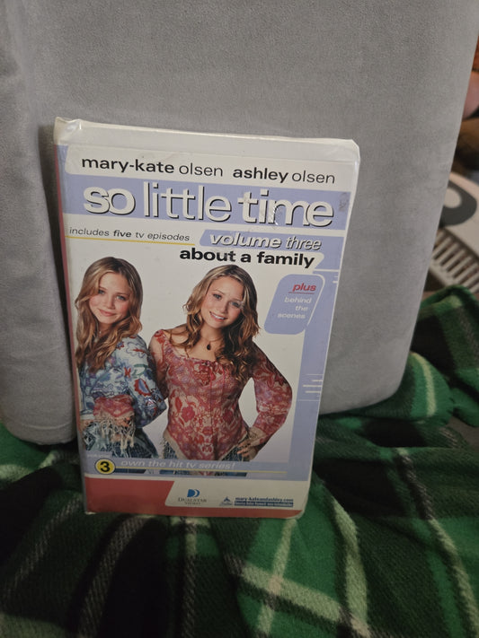 Mary-Kate & Ashley Olsen So Little Time Sealed VHS- PLEASE READ DESCRIPTION