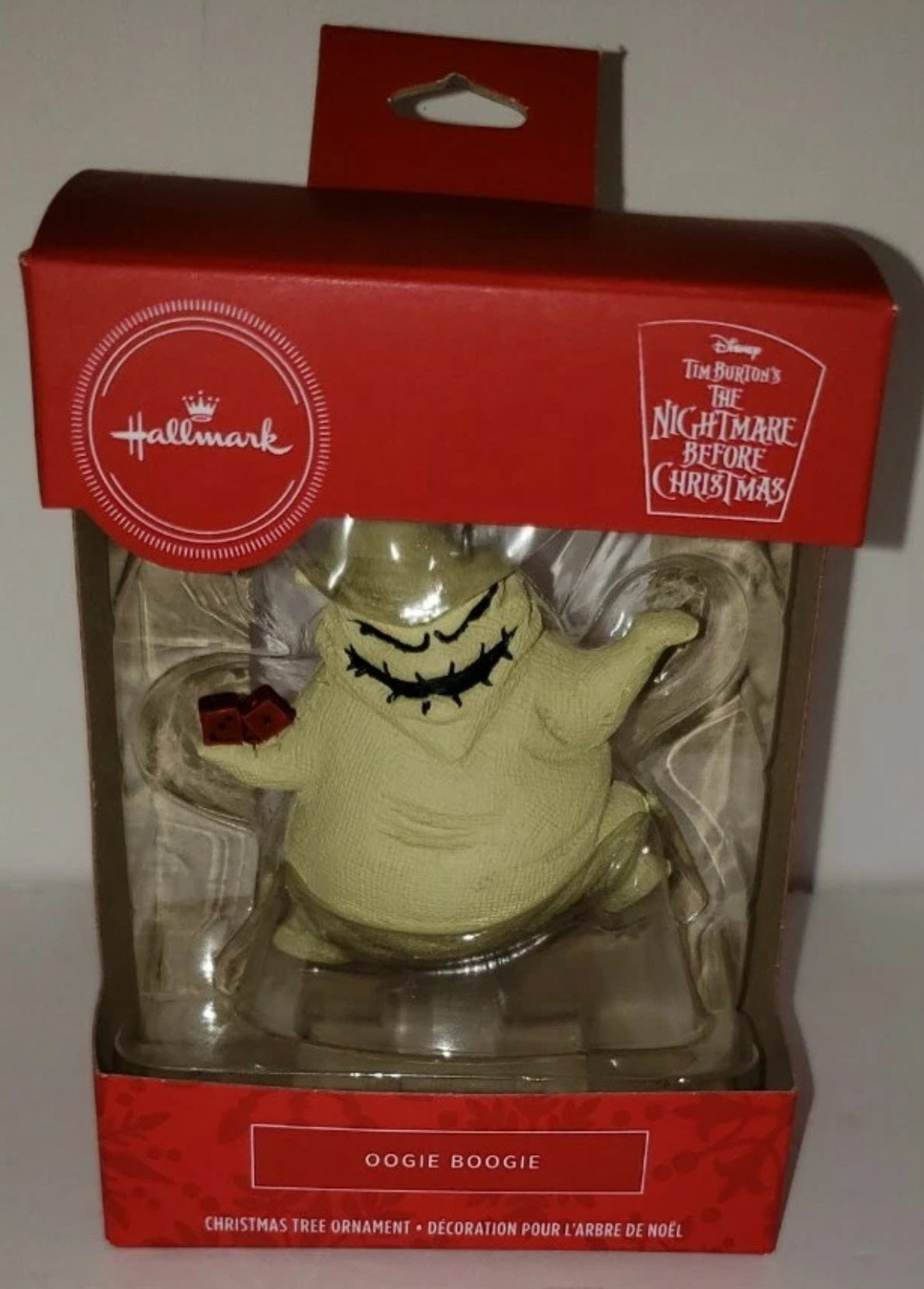 “Nightmare Before Christmas” Oogie Boogie Christmas Ornament NIB Hallmark