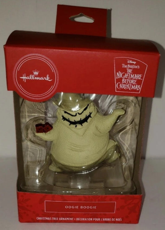 “Nightmare Before Christmas” Oogie Boogie Christmas Ornament NIB Hallmark