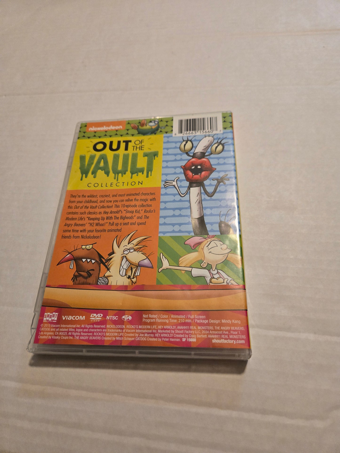 Nickelodeon Out Of The Vault Collection DVD