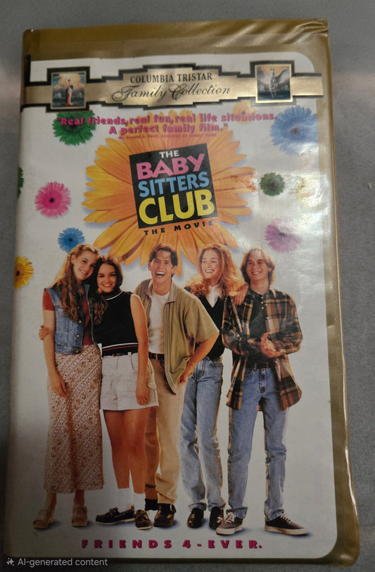 The Baby Sitters Club VHS Tape
