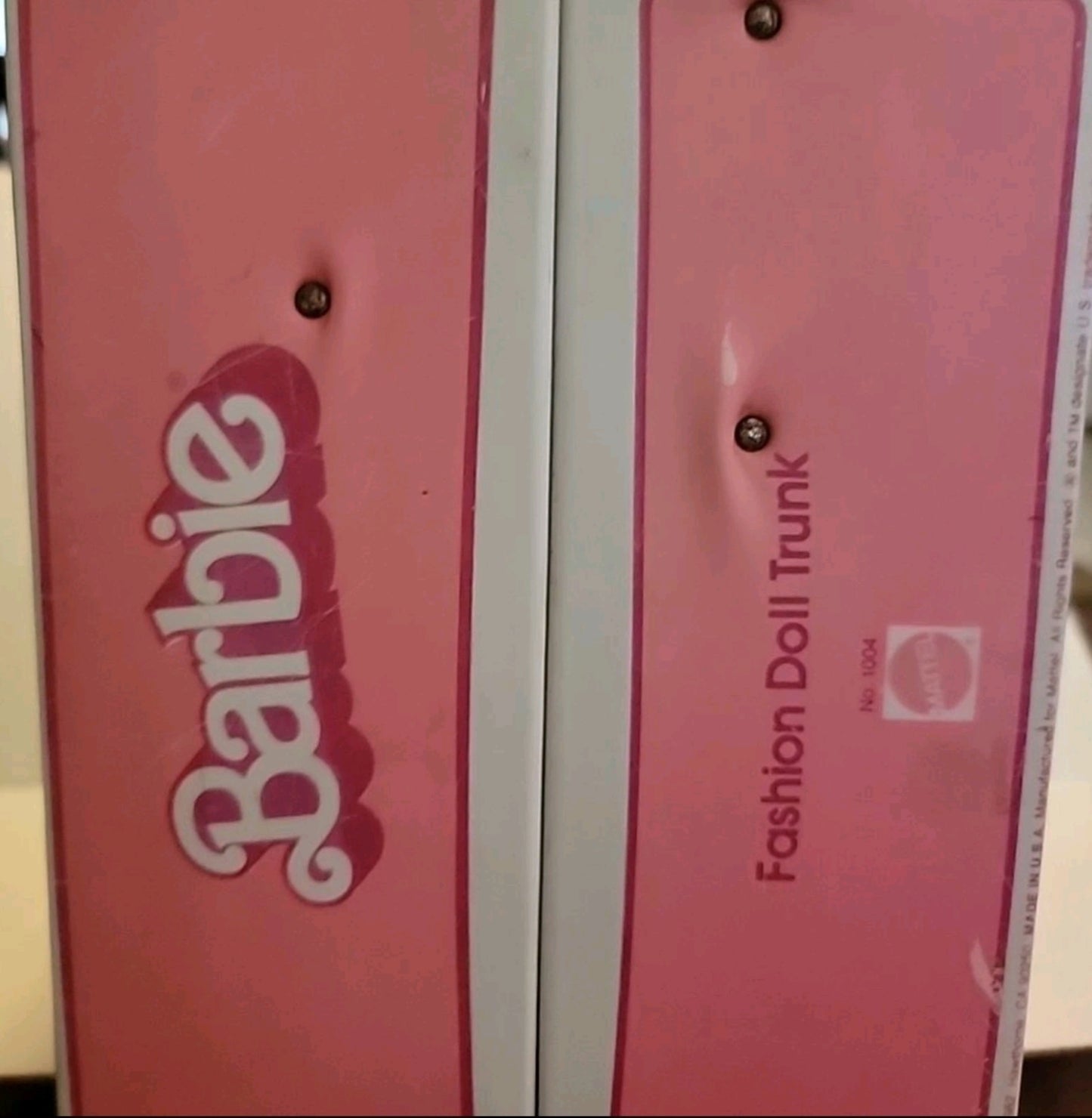 Vintage 1982 Barbie Mattel Fashion Doll Travel Case