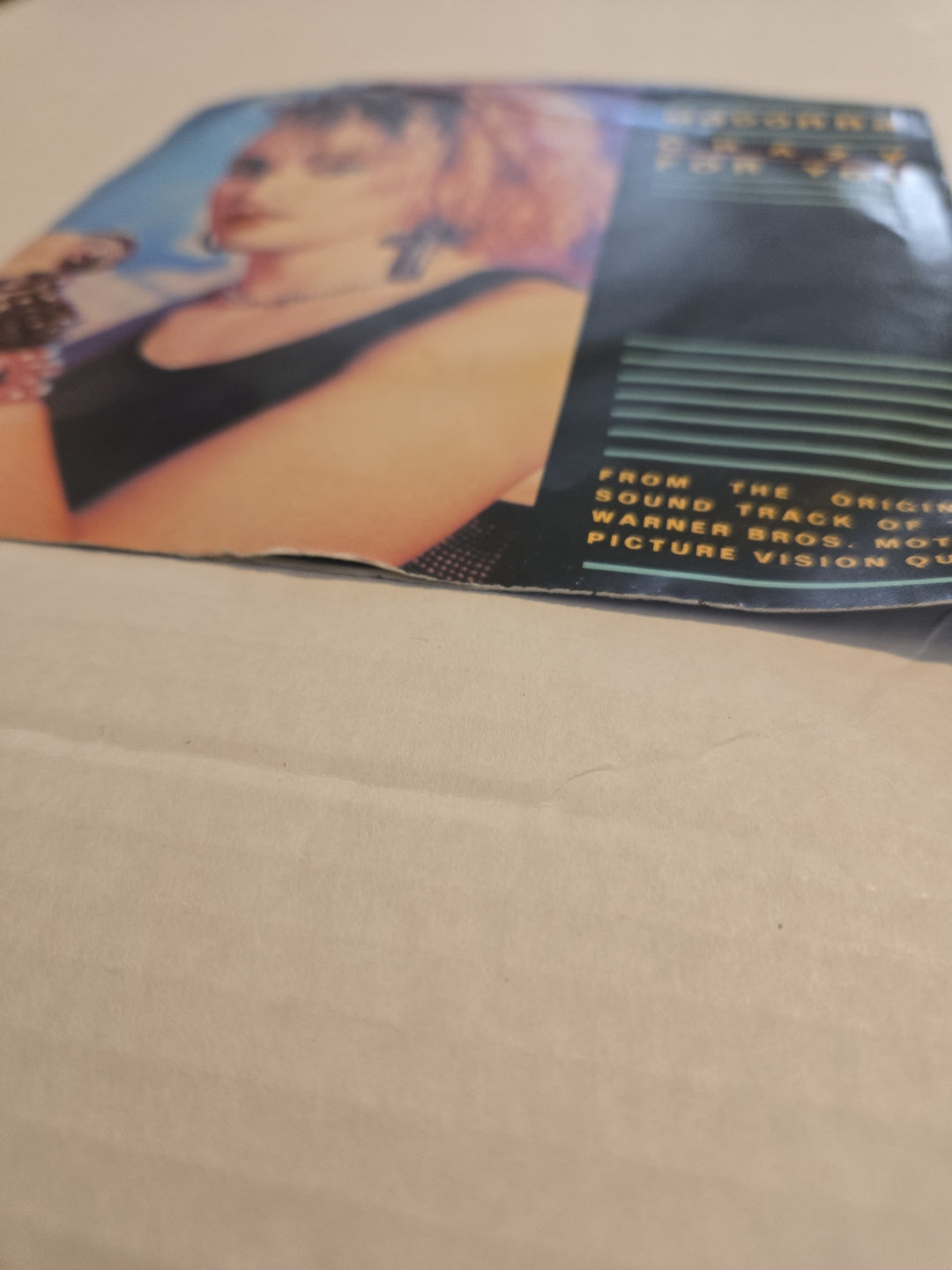 Madonna Crazy For You / Berlin No More Words 80s Dance Pop 45 Vinyl