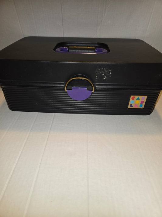 Vintage Caboodles Makeup/Jewelry Organizer Carrying Storage Case #2410