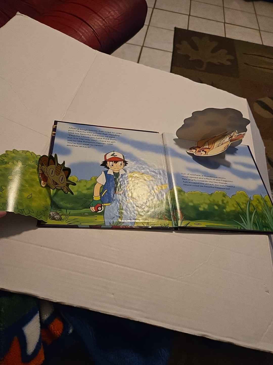 Pokemon Where Are You, Pikachu? Vintage Pop-Up Book