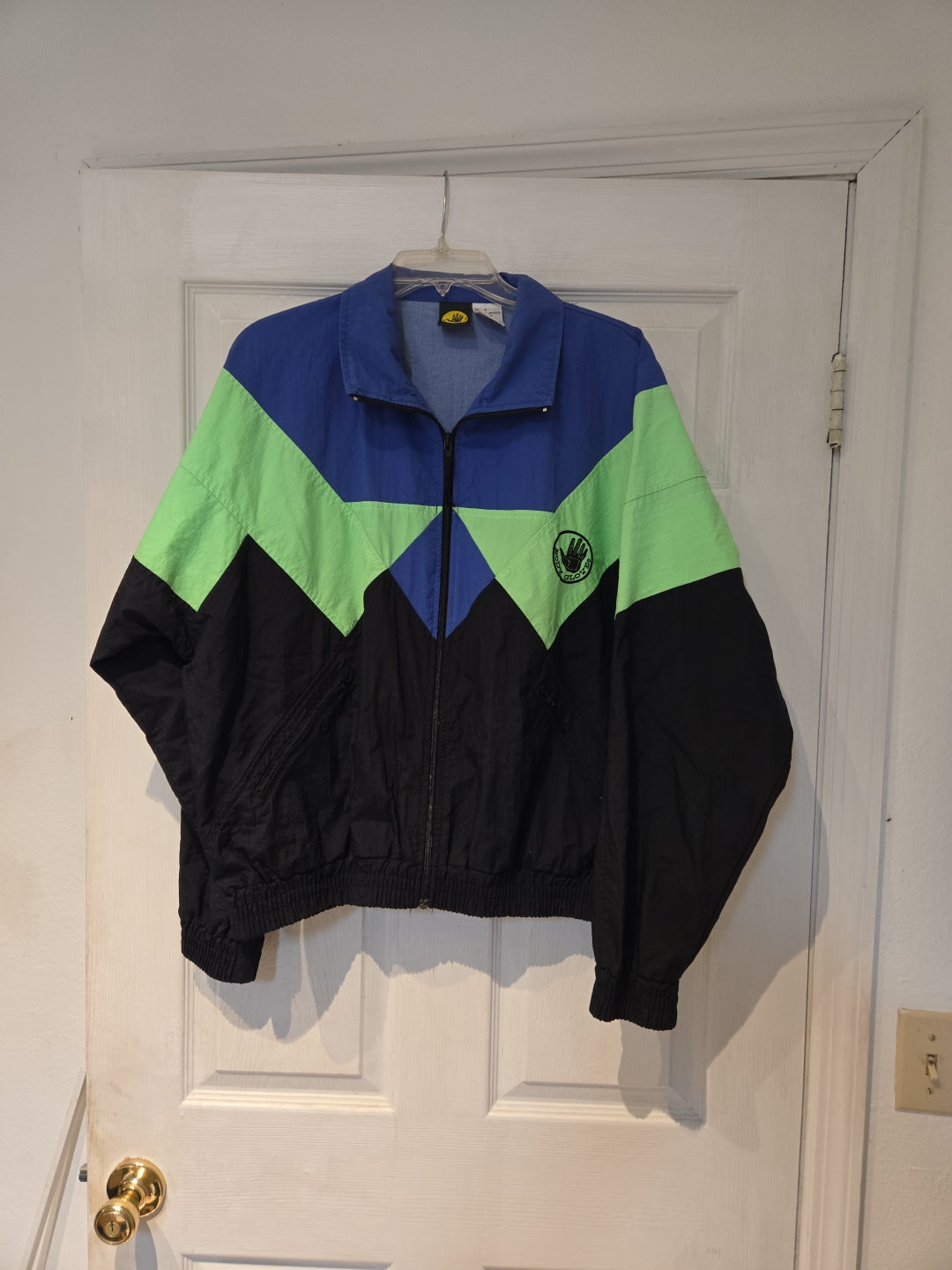 Vintage Body Glove Nylon Windbreaker Jacket Size Small