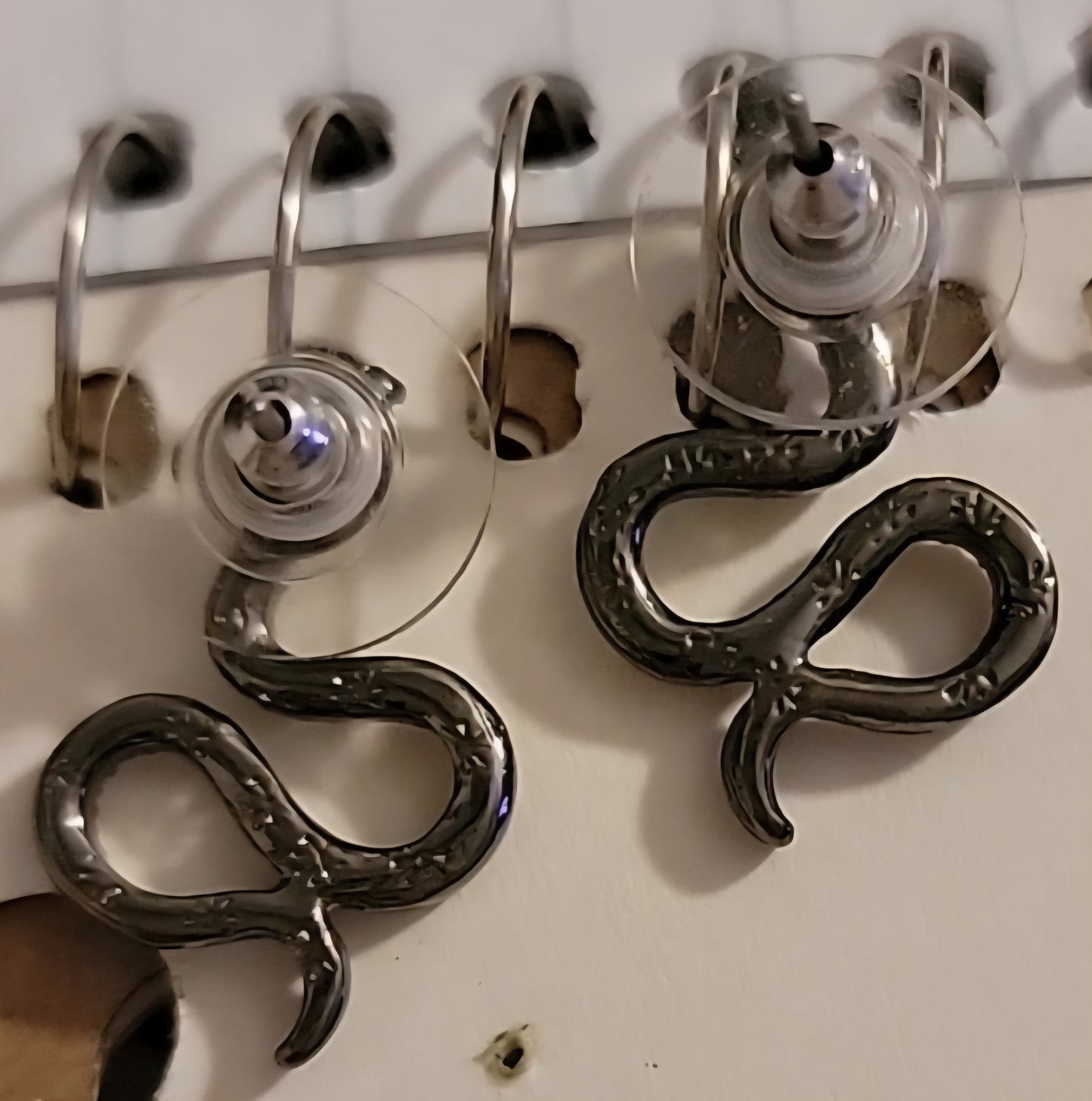 Betsey Johnson Snake Earrings