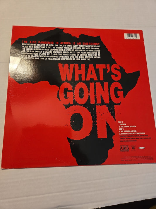 Artists Against Aids Worldwide What's Going On  12" Vinyl